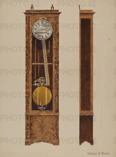 Clock (Chronometer), 1941. Creator: William Frank.
