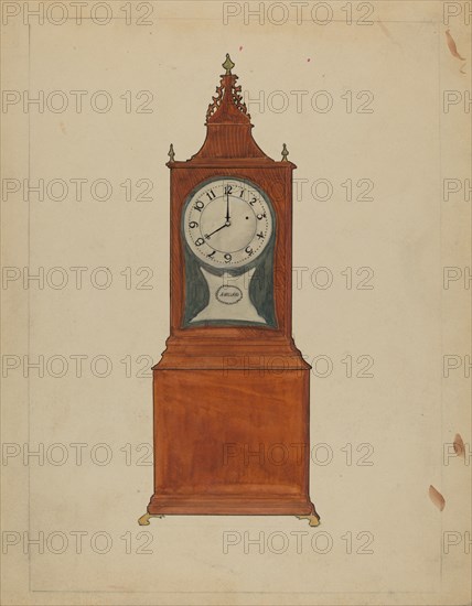Clock, 1935/1942. Creator: John Dieterich.