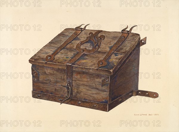Conestoga Tool Box, c. 1939. Creator: Samuel W. Ford.