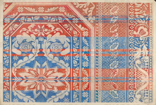 Coverlet, c. 1936. Creator: Albert Eyth.