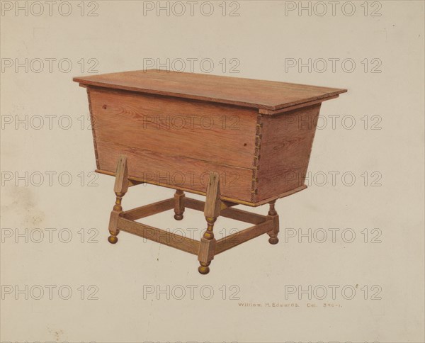 Dough Bin, c. 1939. Creator: William H Edwards.