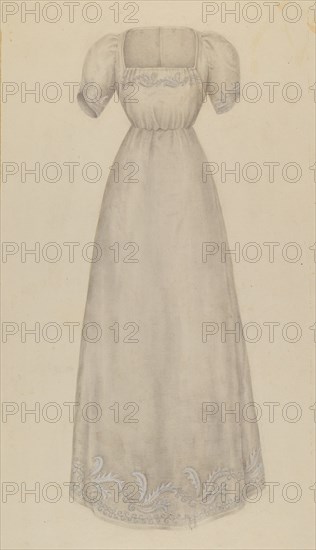 Dress, c. 1938. Creator: Bessie Forman.