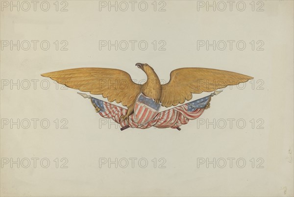 Eagle Stern Piece, c. 1938. Creator: Betty Fuerst.