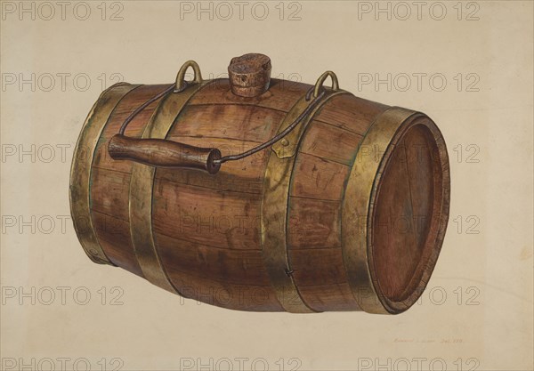 Field Keg, c. 1939. Creator: Edward L Loper.