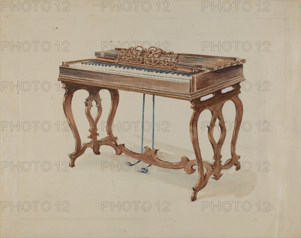Gem Roller Organ, c. 1936. Creator: John Dieterich.