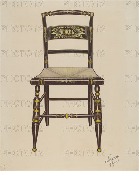 Hitchcock Chair, 1936. Creator: Lawrence Flynn.