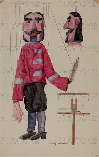 Marionette, 1935/1942. Creator: Beverly Chichester.