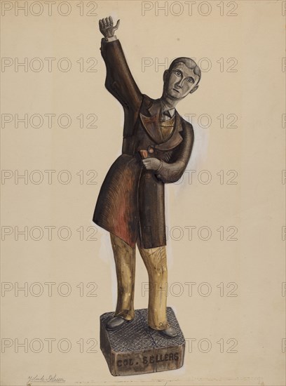 Medicine Man, c. 1937. Creator: Yolande Delasser.
