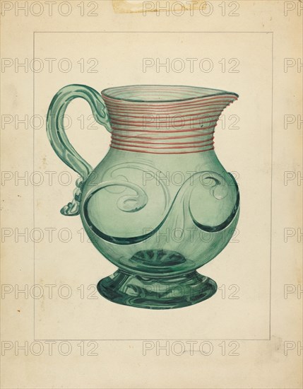 Pitcher, 1935/1942. Creator: John Fisk.