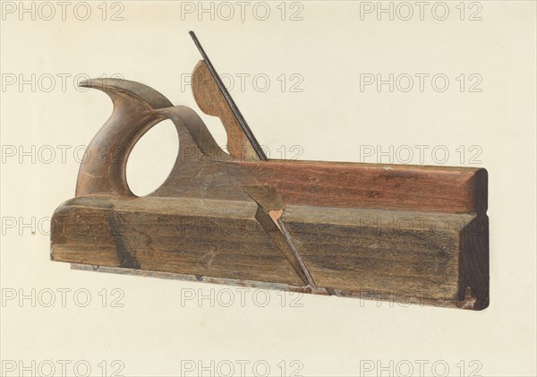 Rabbet Plane, c. 1938. Creator: Samuel Faigin.