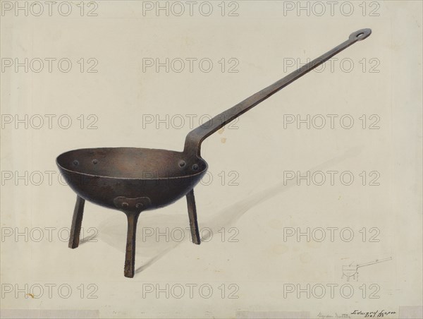 Sauce Pan, c. 1937. Creator: Edward L Loper.