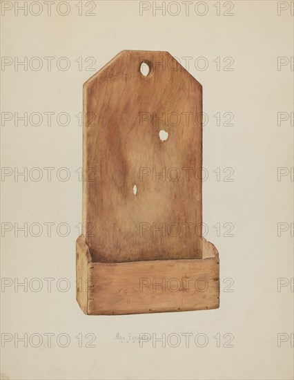 Scouring Board, 1939. Creator: Max Fernekes.