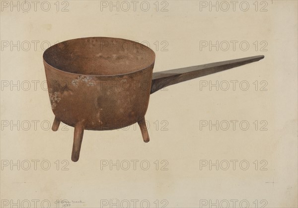 Skillet, 1938. Creator: William Frank.