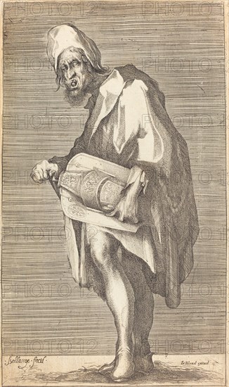 The Blind Hurdy Gurdy Player. Creator: Jacques Bellange.