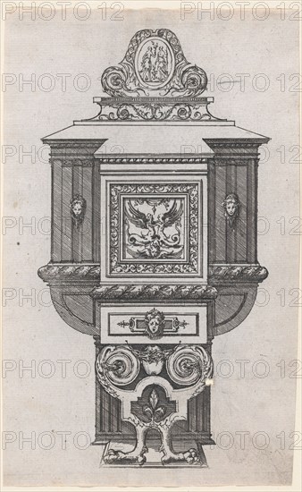 Furniture Design, 1530-85. Creator: Jacques Androuet Du Cerceau.