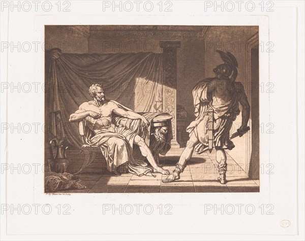 Marius at Minturnae, ca. 1796-1800. Creator: Francois-Xavier Fabre.