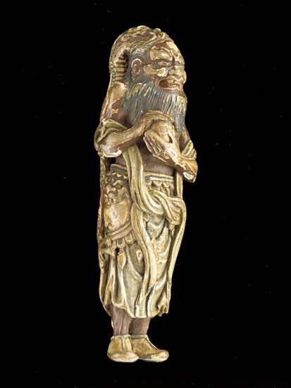 Netsuke: Riujin, Edo period, 18th century. Creator: Shuzan.