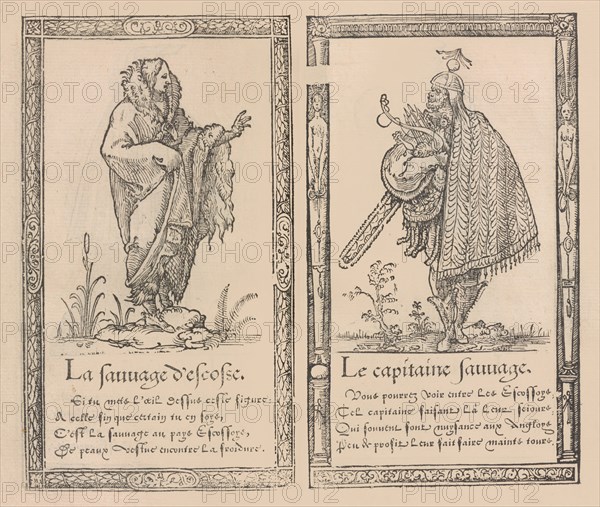 Recueil de la diversité des habits, 1562. Creator: François Desprez.