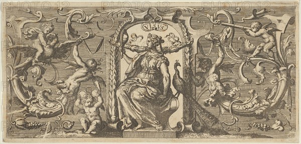 Sight (Visus), from Quinque Sensuum (Five Senses), ca. 1655. Creator: Francis Cleyn.