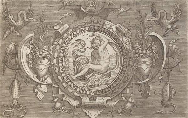 Targhe ed altri ornati di varie e capricciose invenzioni (Cartouches and other ornaments o..., 1773. Creator: Unknown.