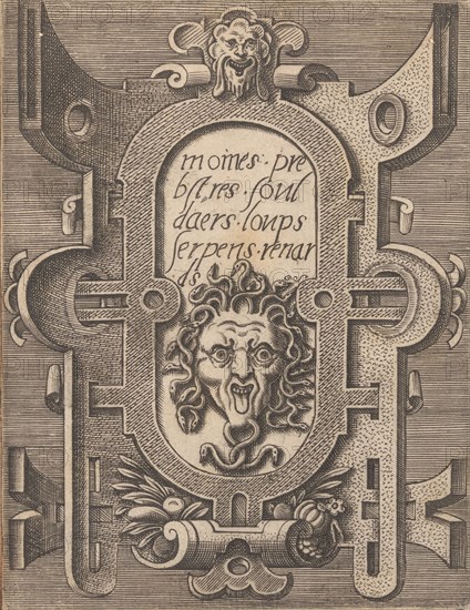 Targhe ed altri ornati di varie e capricciose invenzioni (Cartouches and other ornaments o..., 1773. Creator: Unknown.