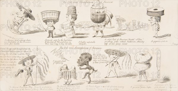 The Great Exhibition "Wot is to Be", Probable Results of The Industry of All Nations in Th..., 1850. Creator: George Augustus Sala.