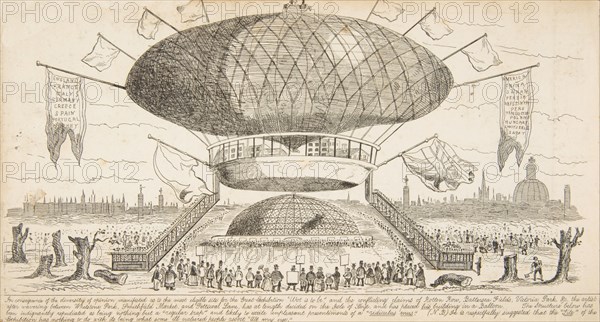 The Great Exhibition "Wot is to Be", Probable Results of The Industry of All Nations in Th..., 1850. Creator: George Augustus Sala.