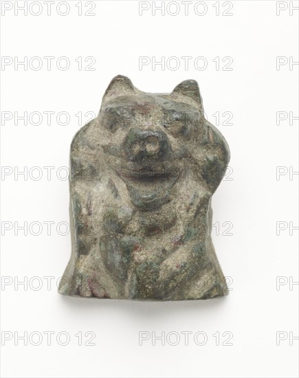 Ornament in the form of a bear, Han dynasty, 206 BCE-220 CE. Creator: Unknown.