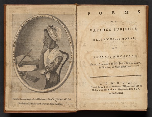 Poems on Various Subjects Religious and Moral, 1773. Creator: Unknown.