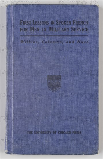 First Lessons in Spoken French for Men in Military Service, 1917. Creator: Unknown.