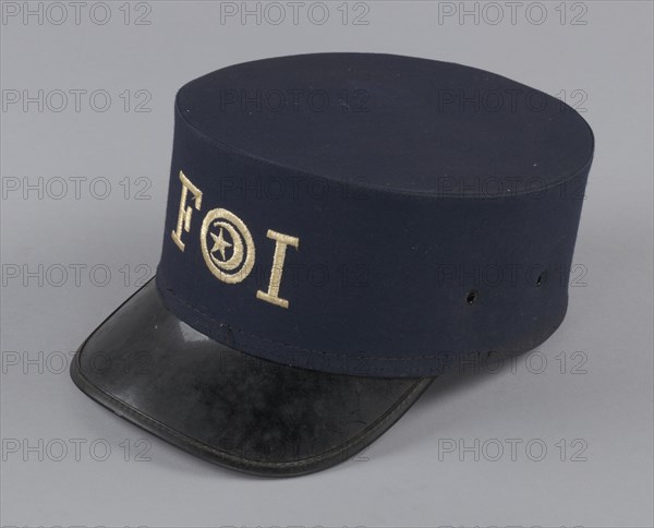 Hat from Fruit of Islam uniform, 1950-1959. Creator: Unknown.