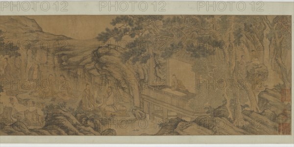 Gathering at the Orchid Pavilion, Ming dynasty, 16th-17th century. Creator: Unknown.