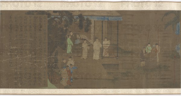 Scenes from the Lives of Famous Men (part 2), Ming dynasty, 16th-17th century. Creator: Unknown.