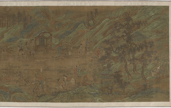 An Imperial Hunt, Late Ming dynasty, 16th-17th century. Creator: Unknown.