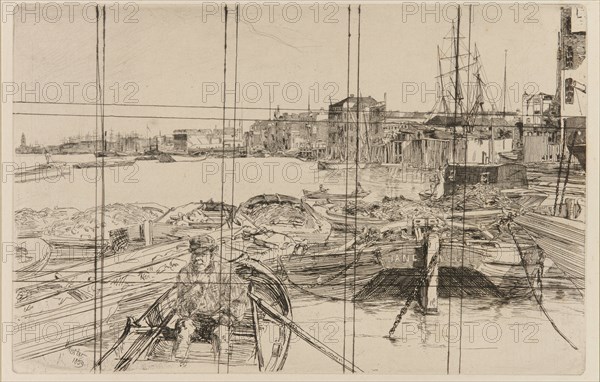 The Pool, 1859. Creator: James Abbott McNeill Whistler.