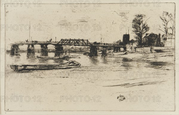 Chelsea, 1879. Creator: James Abbott McNeill Whistler.