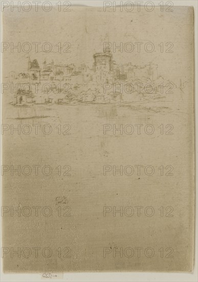 Windsor (Memorial), 1887. Creator: James Abbott McNeill Whistler.