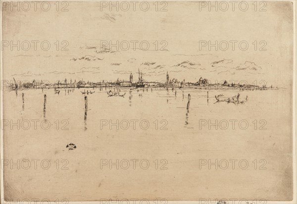 The Little Venice, 1879-1880. Creator: James Abbott McNeill Whistler.