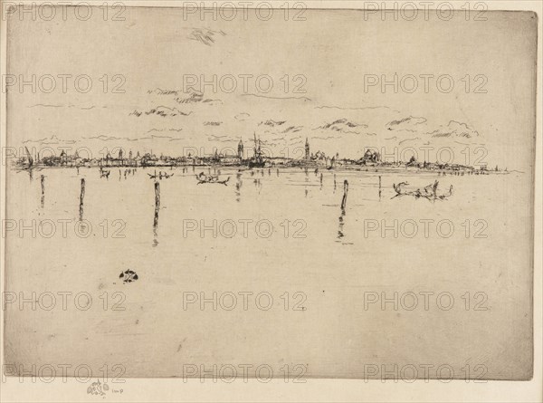 The Little Venice, 1879-1880. Creator: James Abbott McNeill Whistler.