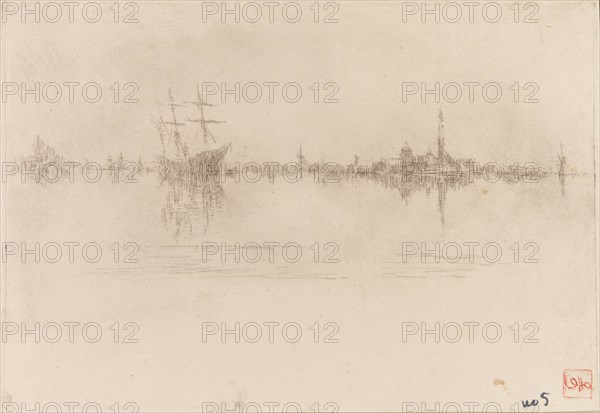 Nocturne, 1879-1880. Creator: James Abbott McNeill Whistler.