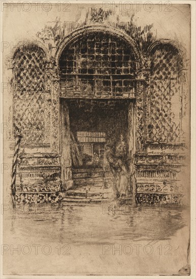 The Doorway, 1879-1880. Creator: James Abbott McNeill Whistler.