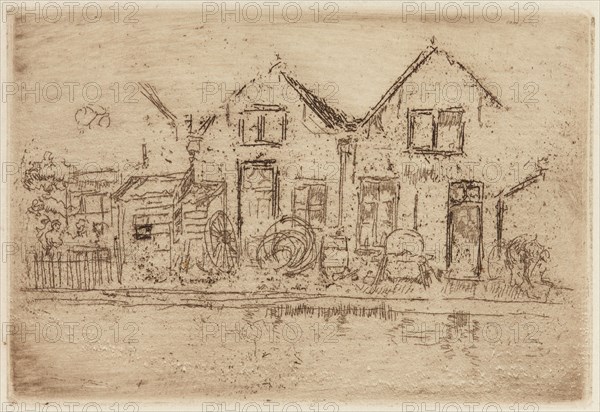 The Little Wheelwright's, 1884. Creator: James Abbott McNeill Whistler.