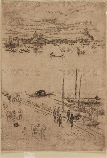 Upright Venice, 1879-1880. Creator: James Abbott McNeill Whistler.