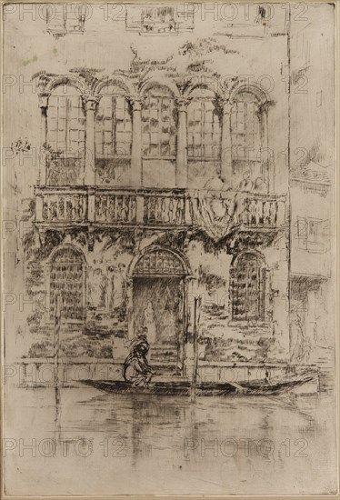 The Balcony, 1879-1880. Creator: James Abbott McNeill Whistler.