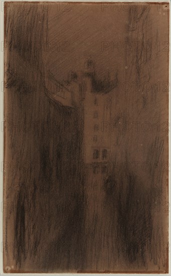 Quiet Canal, 1879-1880. Creator: James Abbott McNeill Whistler.