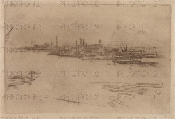 Battersea Morn, 1875. Creator: James Abbott McNeill Whistler.