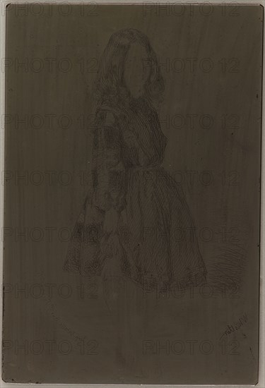 Anniie, 1857-1858. Creator: James Abbott McNeill Whistler.