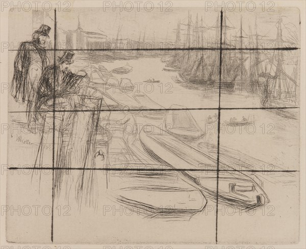 The Little Pool, 1861. Creator: James Abbott McNeill Whistler.