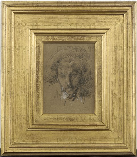 Self-Portrait, 1860s. Creator: James Abbott McNeill Whistler.