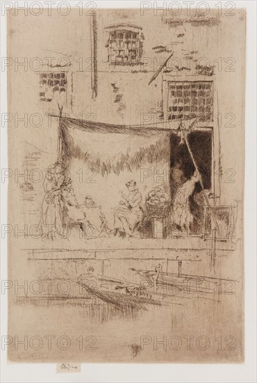 Fruit Stall, 1879-1880. Creator: James Abbott McNeill Whistler.